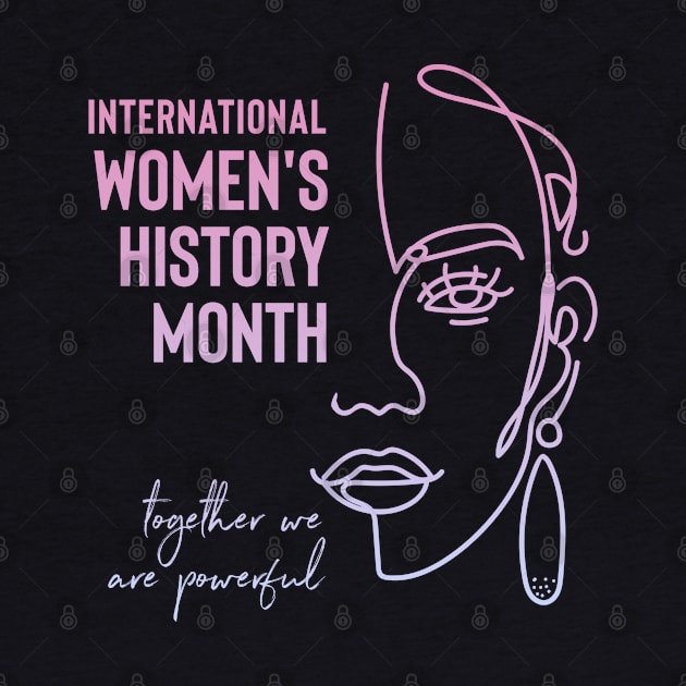 International Women's History Month Feminist Women Of Color by Pine Hill Goods
